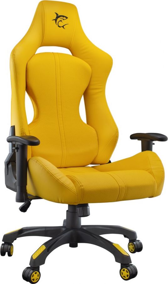 Fotel White Shark Monza żółty