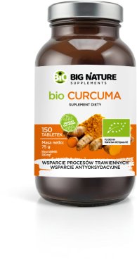 Holland & Barrett BIG NATURE_Curcuma+Piperine* suplement diety 150szt.