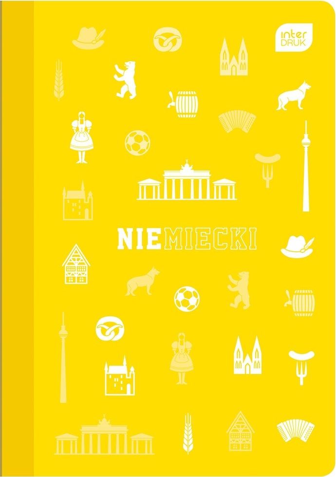 Interdruk Zeszyt tematyczny pp a5/60k kratka jĘzyk niemiecki interdruk