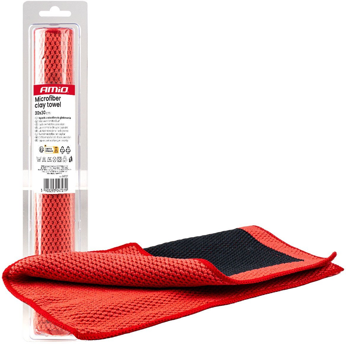 Ręcznik z mikrofibry do glinkowania 30x30cm amio-04727