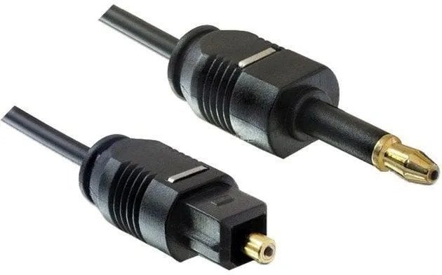 PREMIUMCORD Kabel 3,5mm mini Toslink - Toslink, OD:2.2mm, délka 1m
