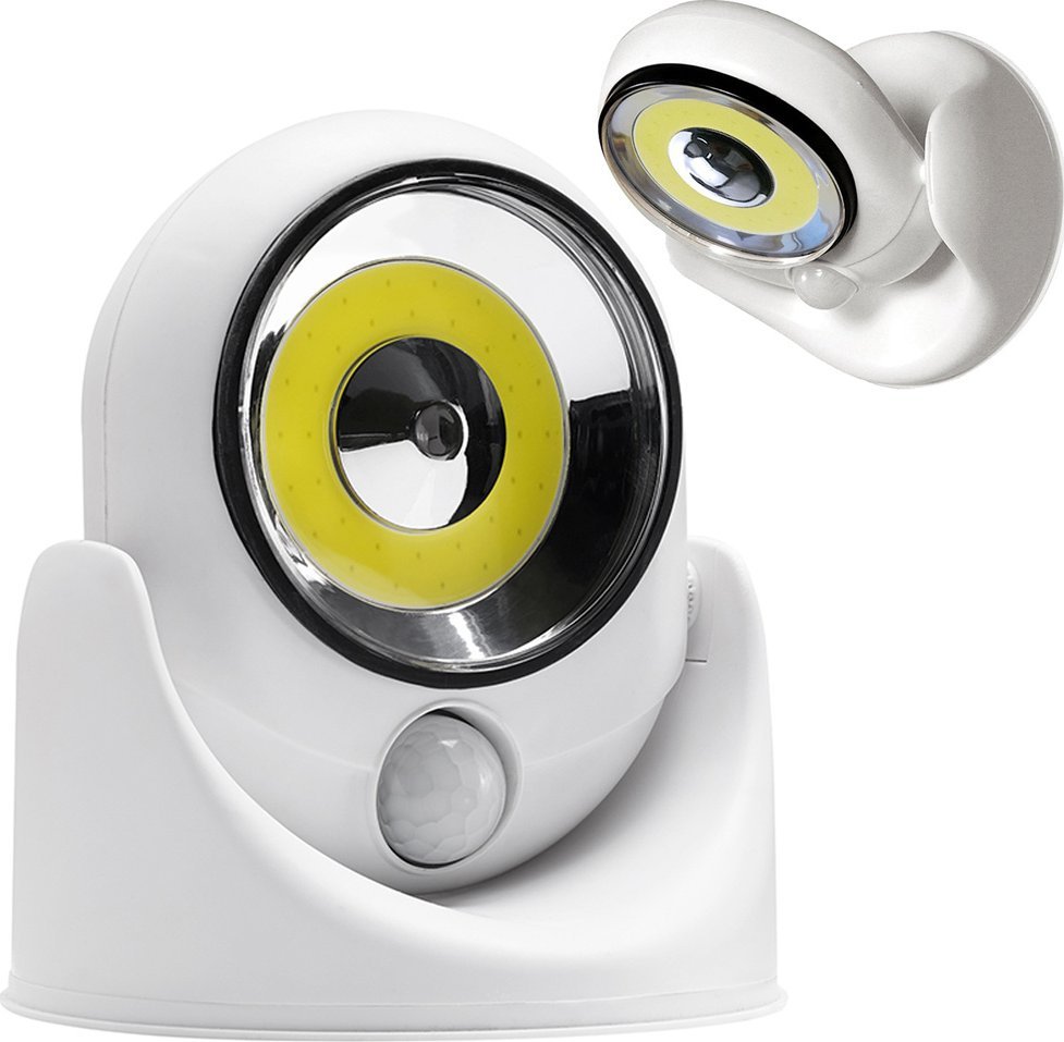 Lampka biurkowa Verk Lampka led cob 360 na baterie z czujnikiem ruchu Lampka led cob 360 na baterie z czujnikiem ruchu