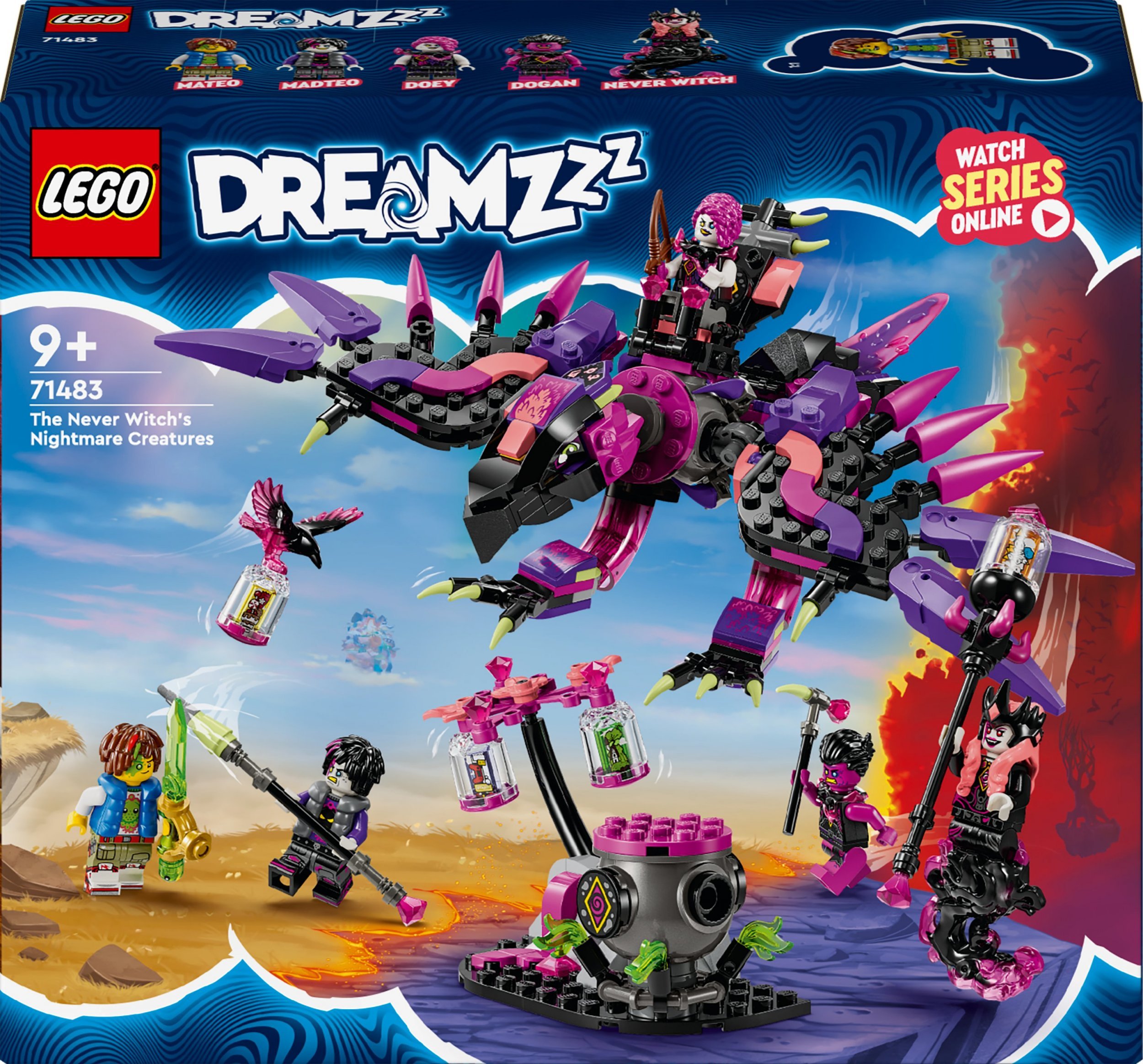LEGO DREAMZzz Stwory z koszmarów Nigdywiedźmy (71483)