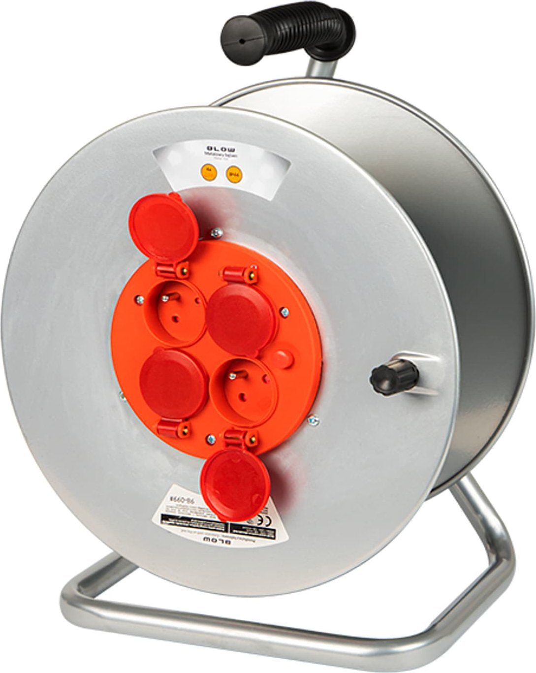 Blow 98-099# Bęben metalowy 4 gniazda ip44