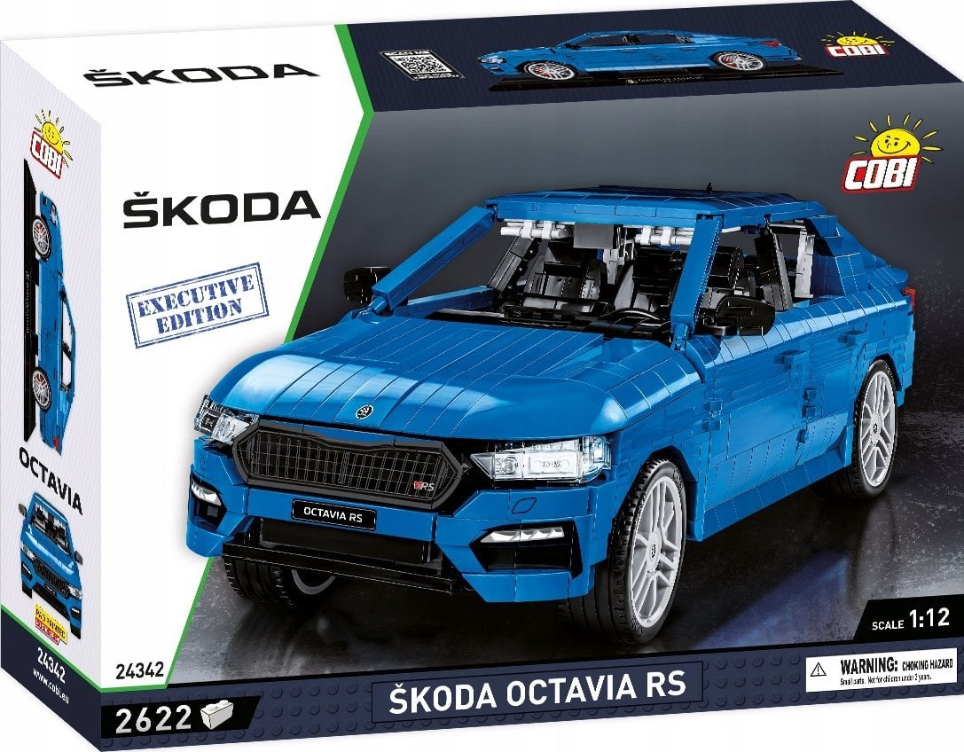 Cobi COBI Skoda Octavia RS - Executive Edition Construction Toy (1:12 Scale)