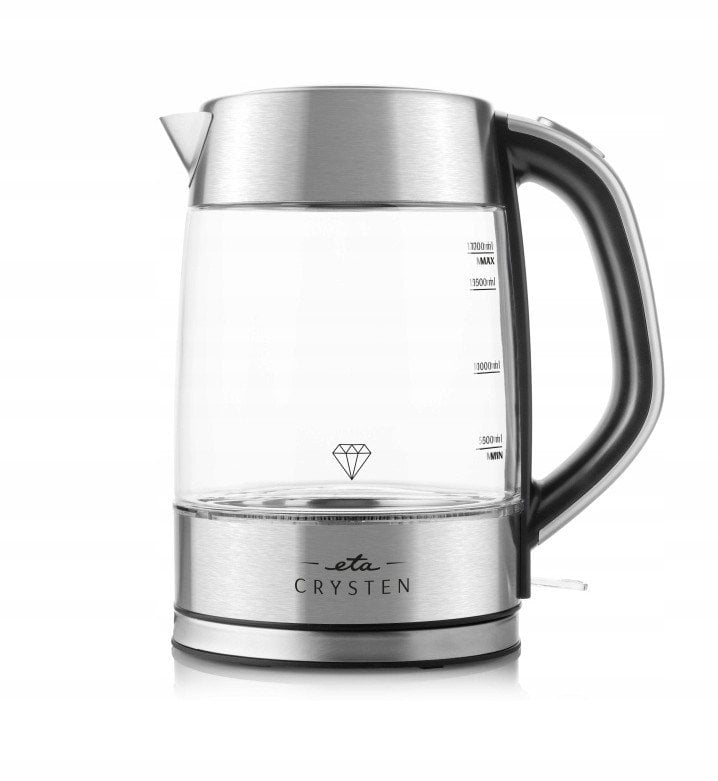 ETA Kettle | ETA415490000 Crysten | Electric | 2100 W | 1.7 L | Glass | 360° rotational base | Glass