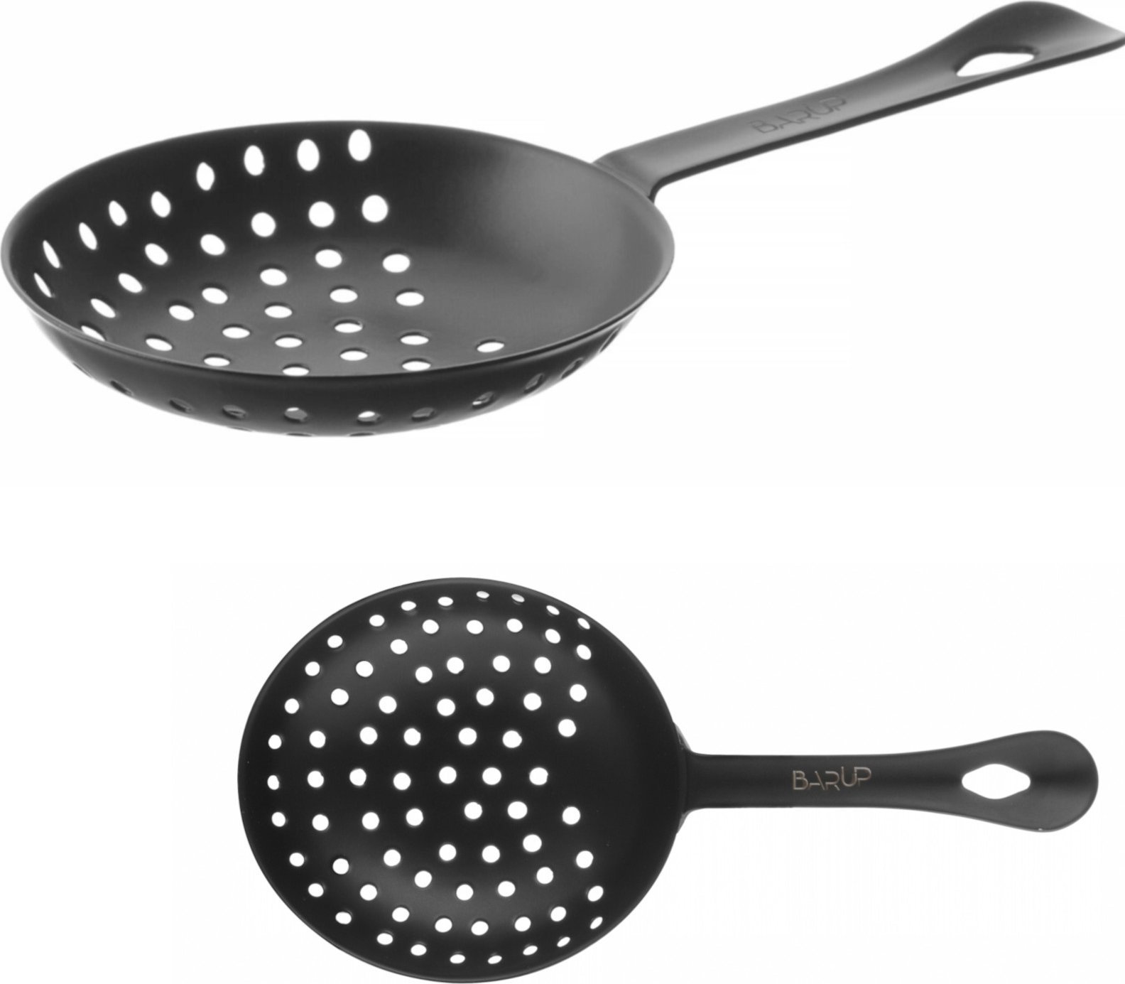 Bar Up Sitko barmańskie do odcedzania drinków koktajli Julep 160 x 76 mm - czarny Sitko barmańskie do odcedzania drinków koktajli Julep 160 x 76 mm -