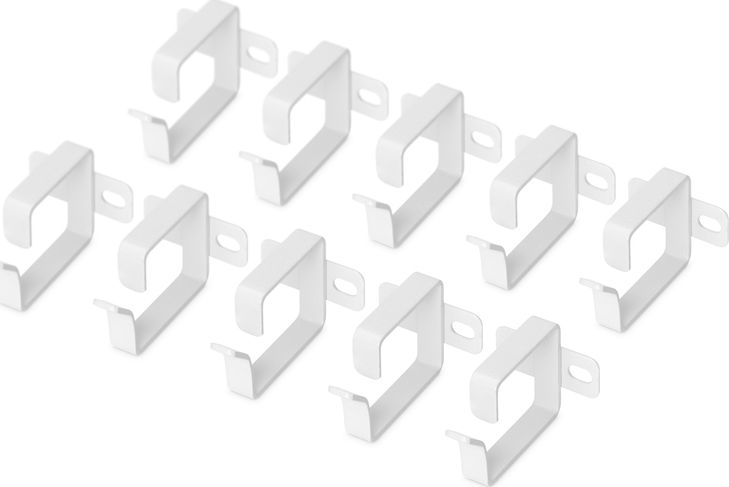 Digitus Ringi do organizacji kabli w szafach 19" Szare 10szt. (DN-19 ORG-1)