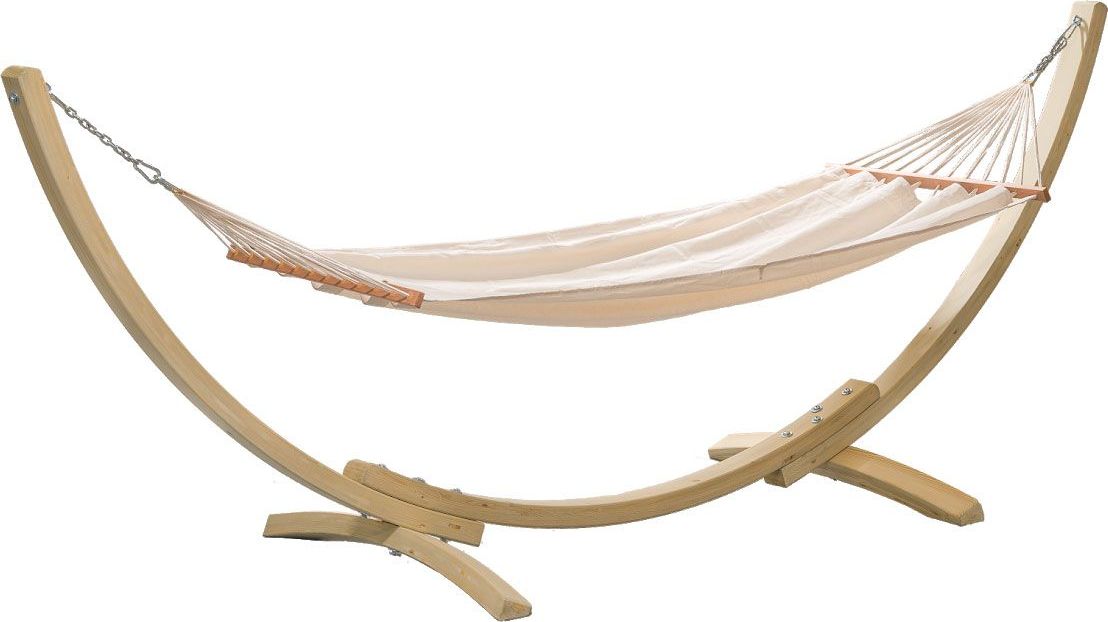 Elior Drewniany hamak do ogrodu ecru - Amir 3X (E11988Ala)