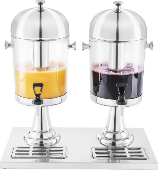 Royal Catering Dyspenser dozownik do napojów chłodzący na lód 2 x 7L