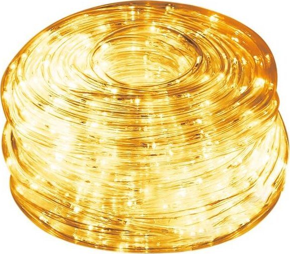 Lampki choinkowe Springos Wąż świetlny 480 Led biały ciepły 21,5 m z programatorem IP44 UNIWERSALNY