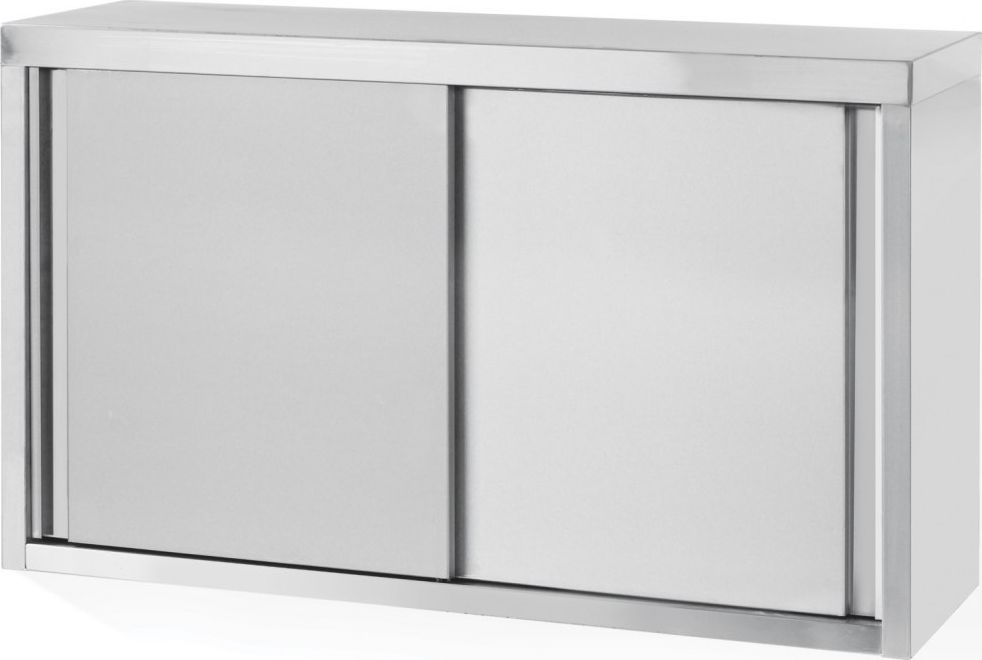 Hendi Szafka wisząca ścienna stalowa do kuchni z drzwiami suwanymi 100x60x30cm - Hendi 811207