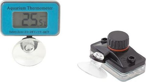 Apte AG238 TERMOMETR DO AKWARIUM LCD CYFROWY NA BATERIE uniwersalny
