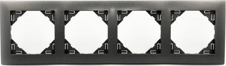 Efapel EFAPEL AQUARELLA RAMKA 4-KROTNA GRAFIT 90940 TIS