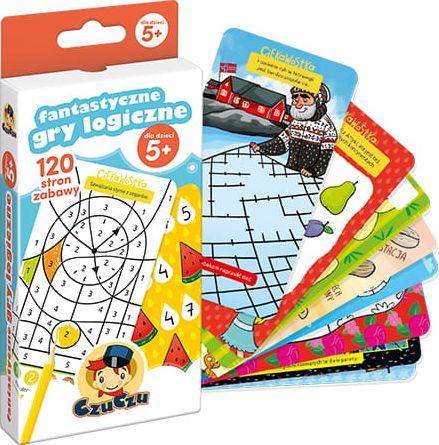 Czuczu Fantastyczne gry logiczne dla dzieci 5+ Czuczu