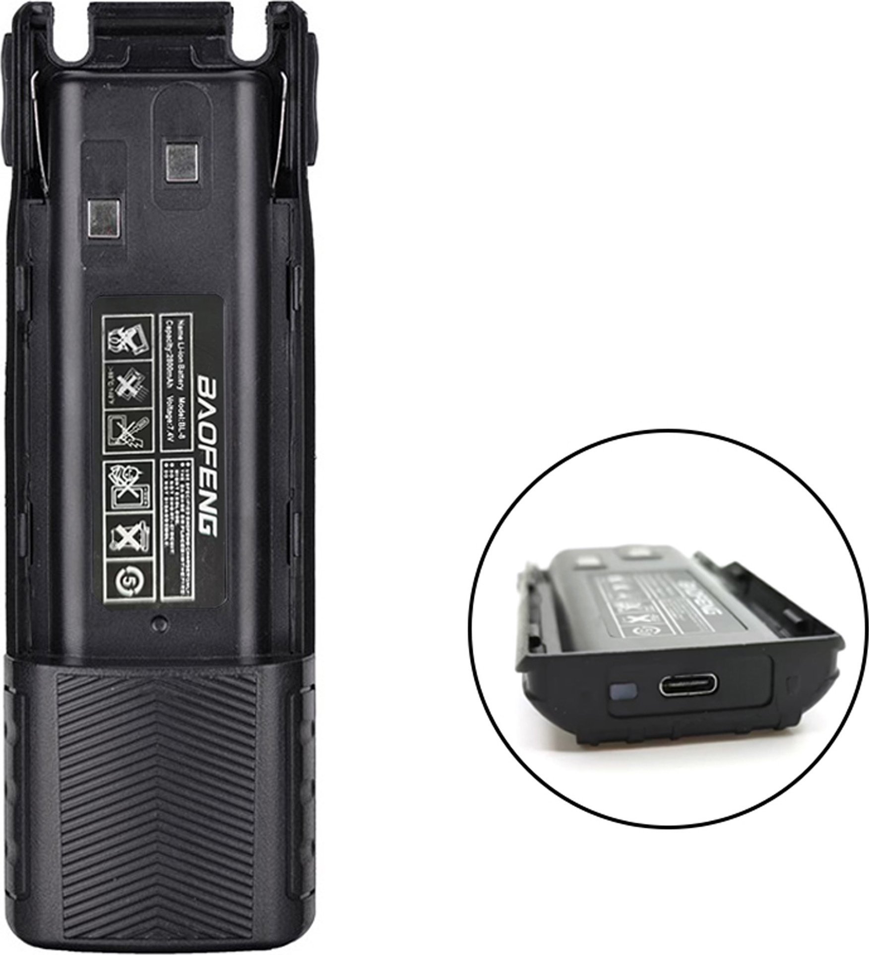 Baofeng Bateria do Baofeng UV-82 3800mAh z USB C