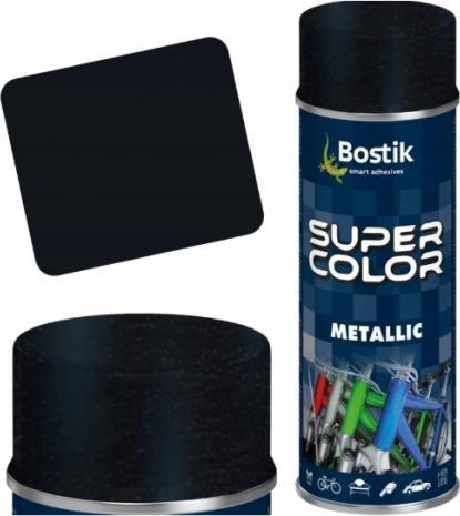 Bostik Lakier w sprayu uniwersalny 400 ml metaliczny czarny