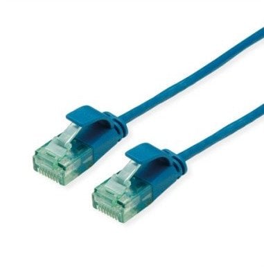 ROLINE RM UTP Data Center Patch Cord Cat.6A (Class EA), wąski, niebieski, 5 m
