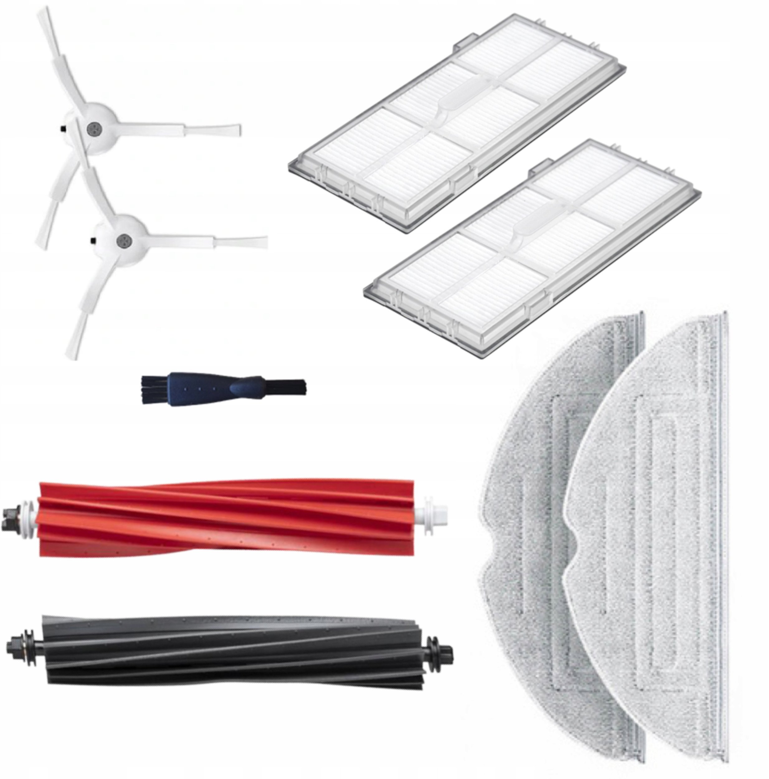 Zestaw szczotki rolki filtry mopy do robota Roborock S8, S8 Plus, S8 MaxV