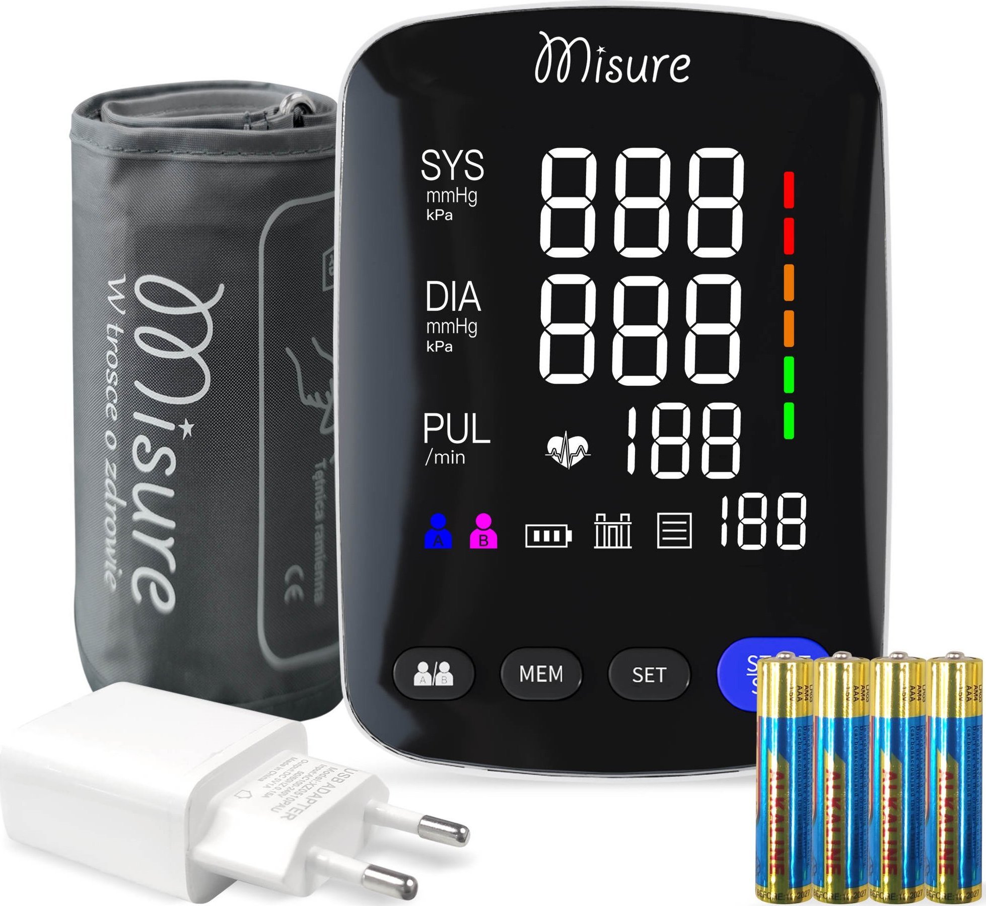 Ciśnieniomierz Misure Ciśnieniomierz naramienny Misure MI Med 6