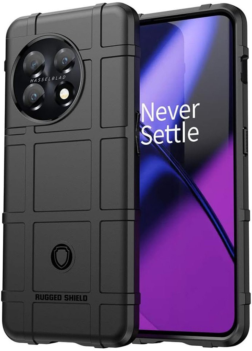 Etui pancerne SUPERO Rugged Shield do OnePlus 11, czarne