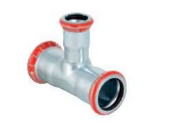 Geberit Trójniki Mapress C-Stahl redukcyjny 42 x 18 x 42mm (21217)