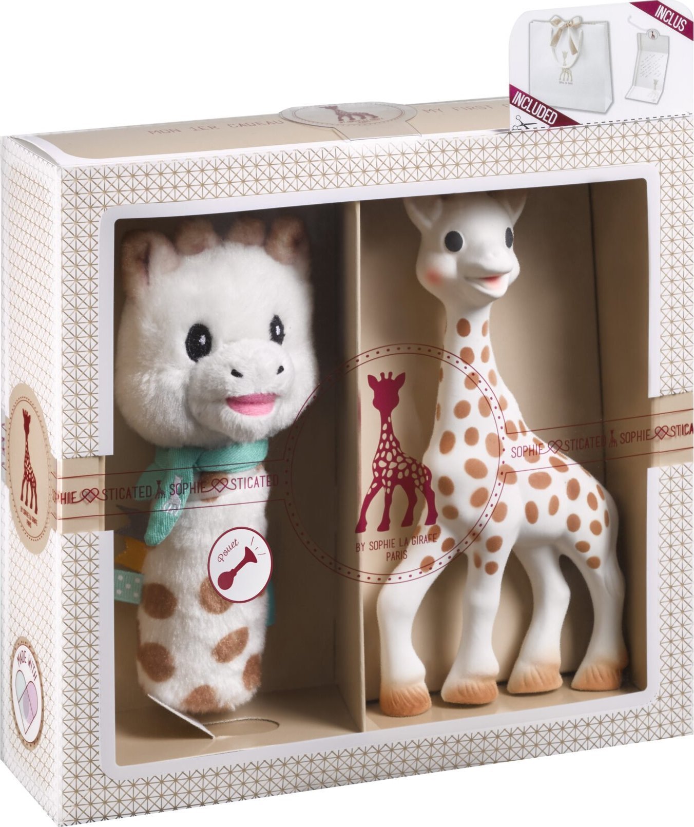 sophielagirafe MAŁY ZESTAW NARODZINOWY NR 5