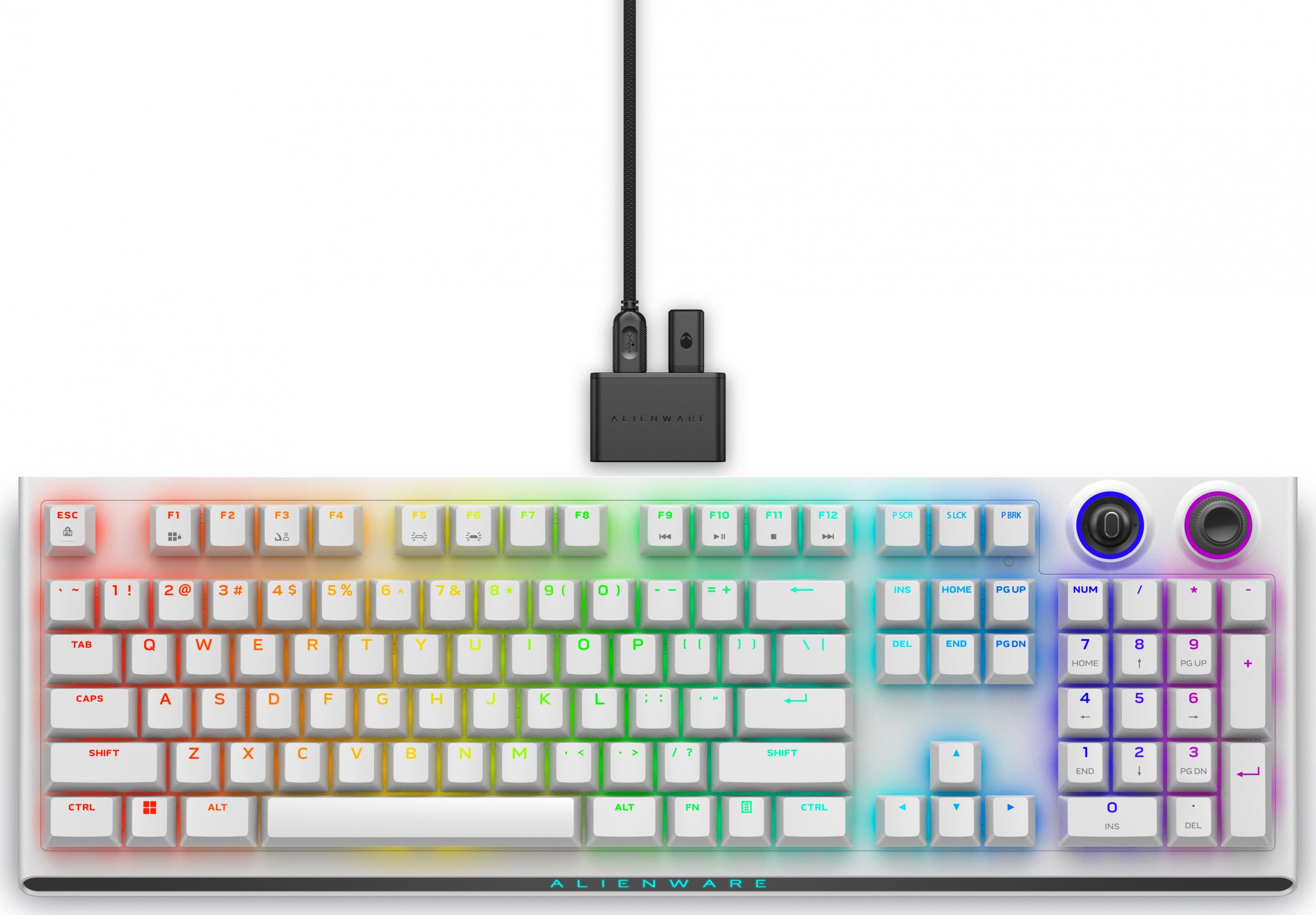 Klawiatura Dell Klawiatura Alienware AW920K- US - Luna Light