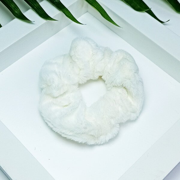 Gumka PUFFY do włosów YEYE Kremowy