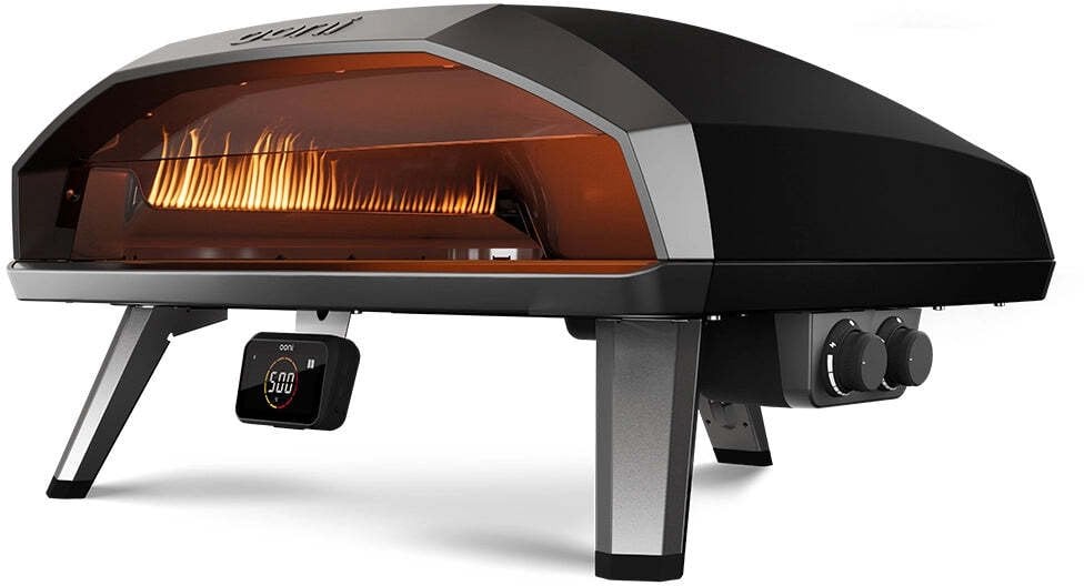 Ooni Koda 2 Max urządzenie do pieczenia pizzy 1 pizza(e) Czarny, Srebrny