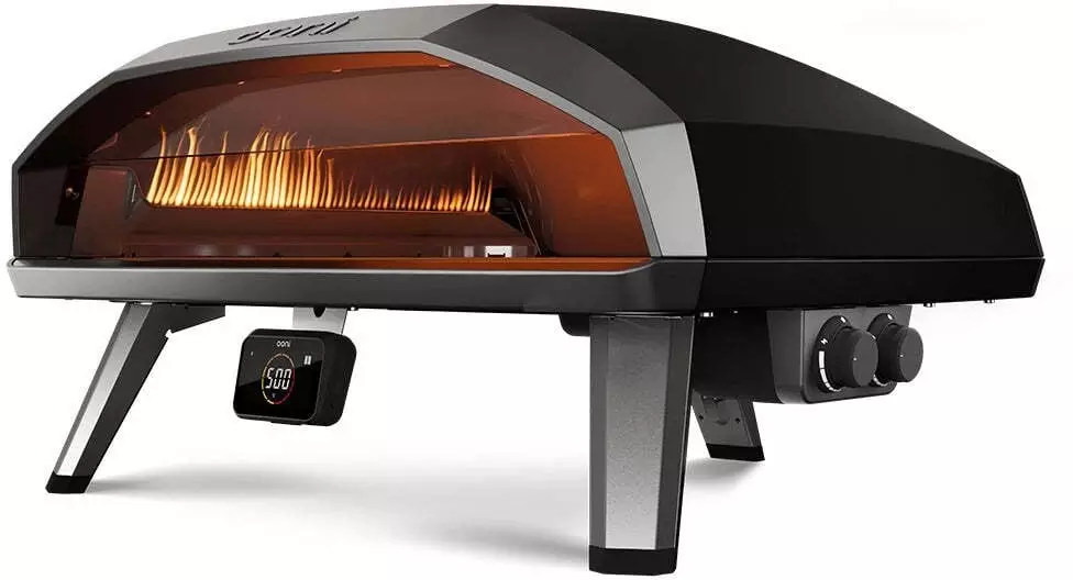 Ooni Koda 2 Max urządzenie do pieczenia pizzy 1 pizza(e) Czarny, Srebrny