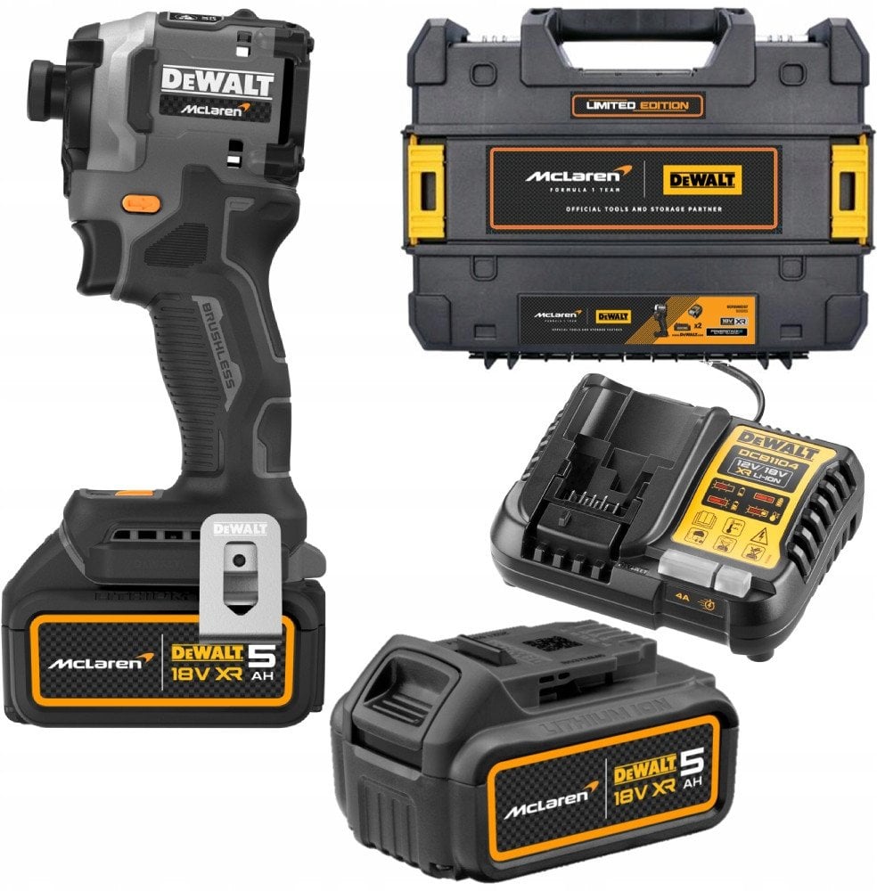 Dewalt Zakrętarka DCF85MP2T 18V XR McLaren 475 W 18 V