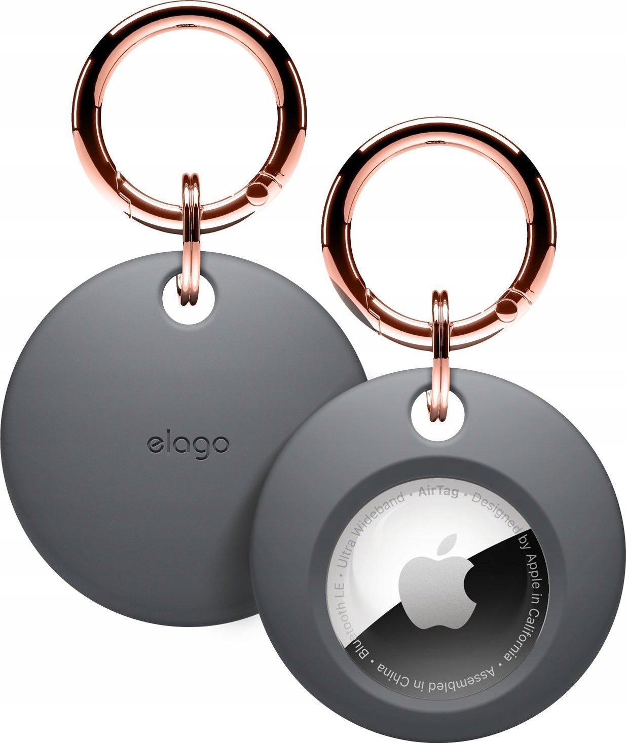 Elago Elago AirTag Basic Case - etui do AirTag szare