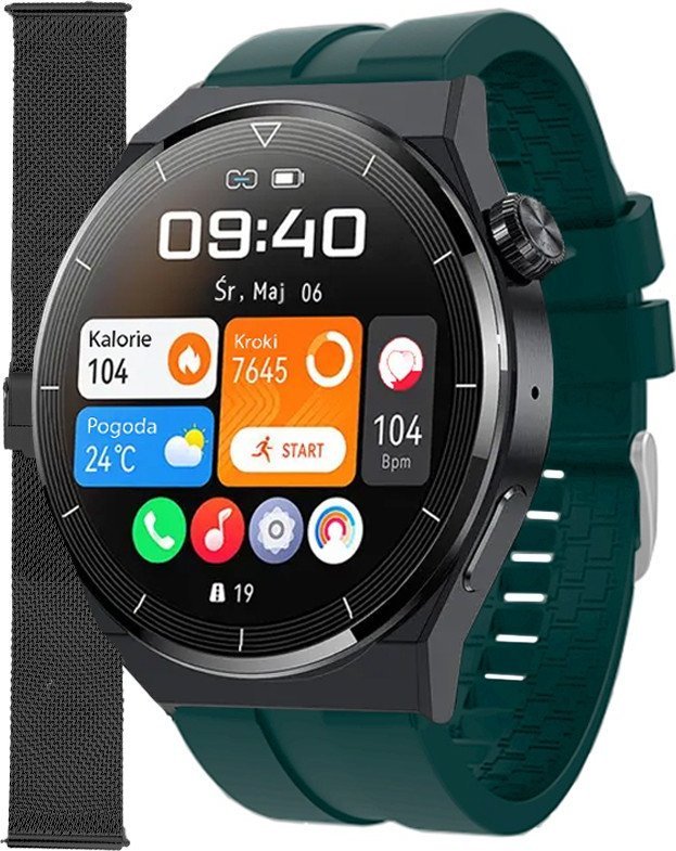 Smartwatch Enter SAT.14.5318.144-SET Zielony