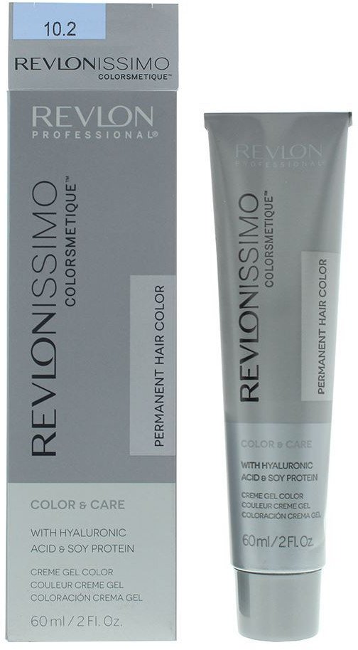 Revlon, Revlonissimo Colorsmetique, Permanent Hair Dye, 10.2 10.2 Pale Iridescent Blonde, 60 ml For Women