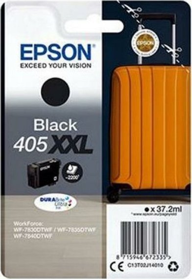 Tusz Epson Oryginalny Wkład Atramentowy 405XXL Czarny