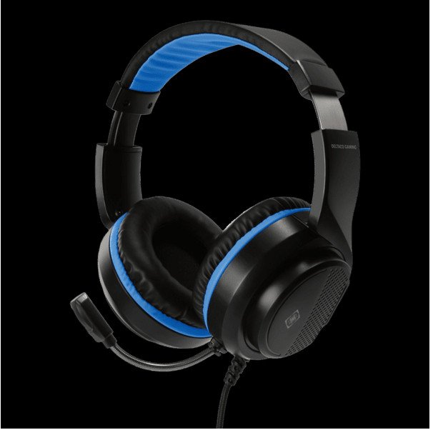 Deltaco Gaming On Ear GAM-127 czarny (GAM127)