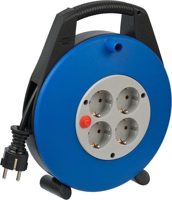 Brennenstuhl Przedłużacz zwijany kompaktowy Vario Line 4 x 230V 5m (1092234)
