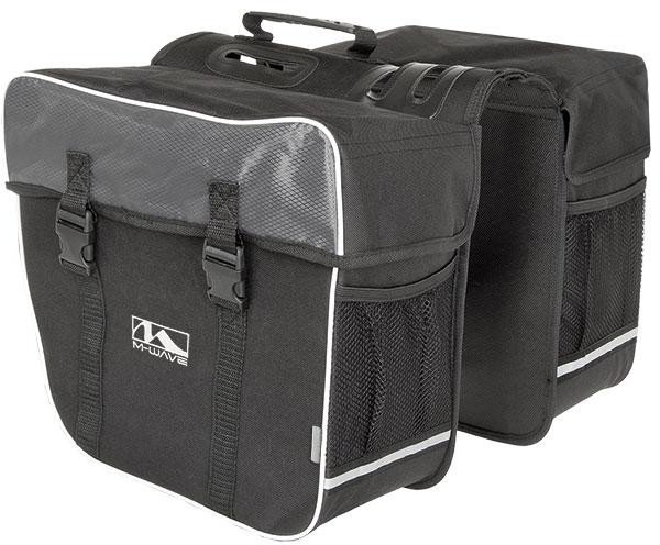 Sakwa podwójna M-Wave amsterdam czarna 30L