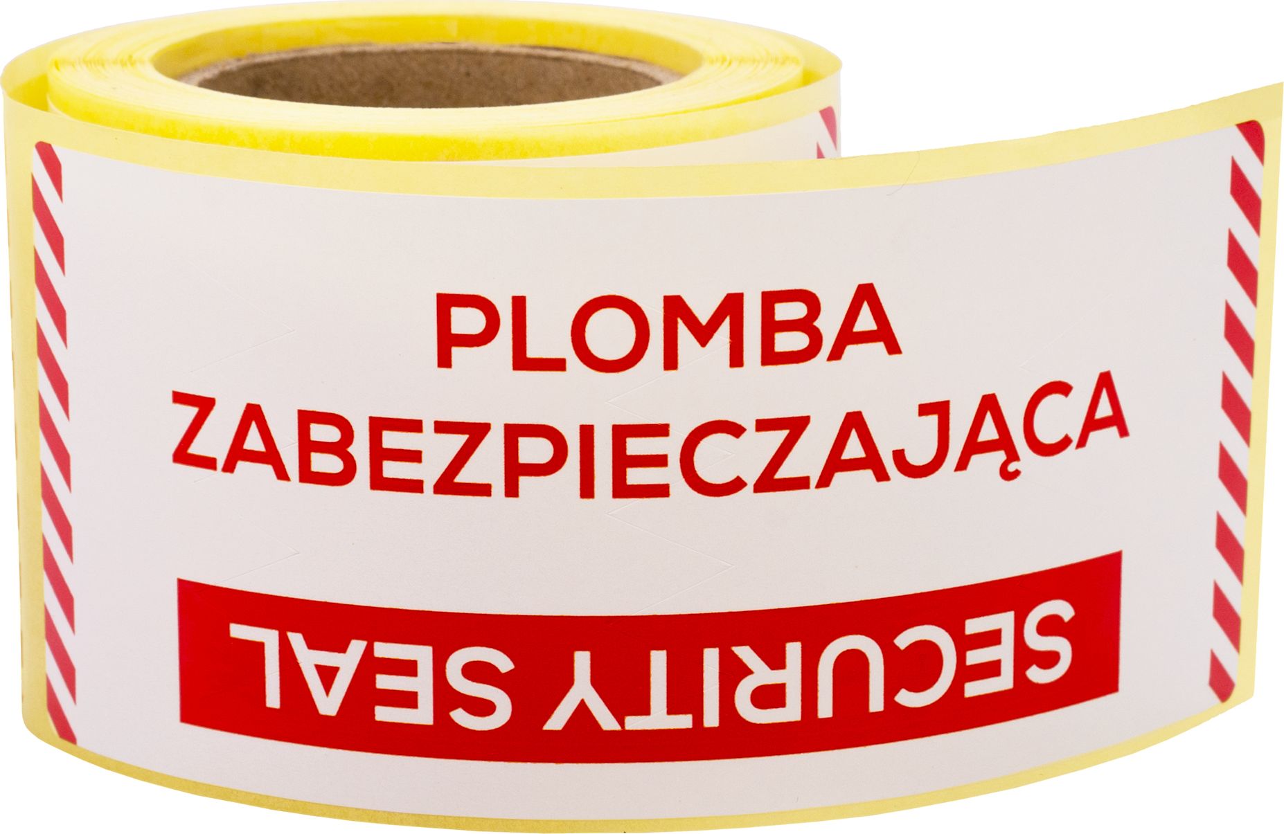 MD Labels Plomby zabezpieczające security seal z nacięciem 120x50mm 100szt.