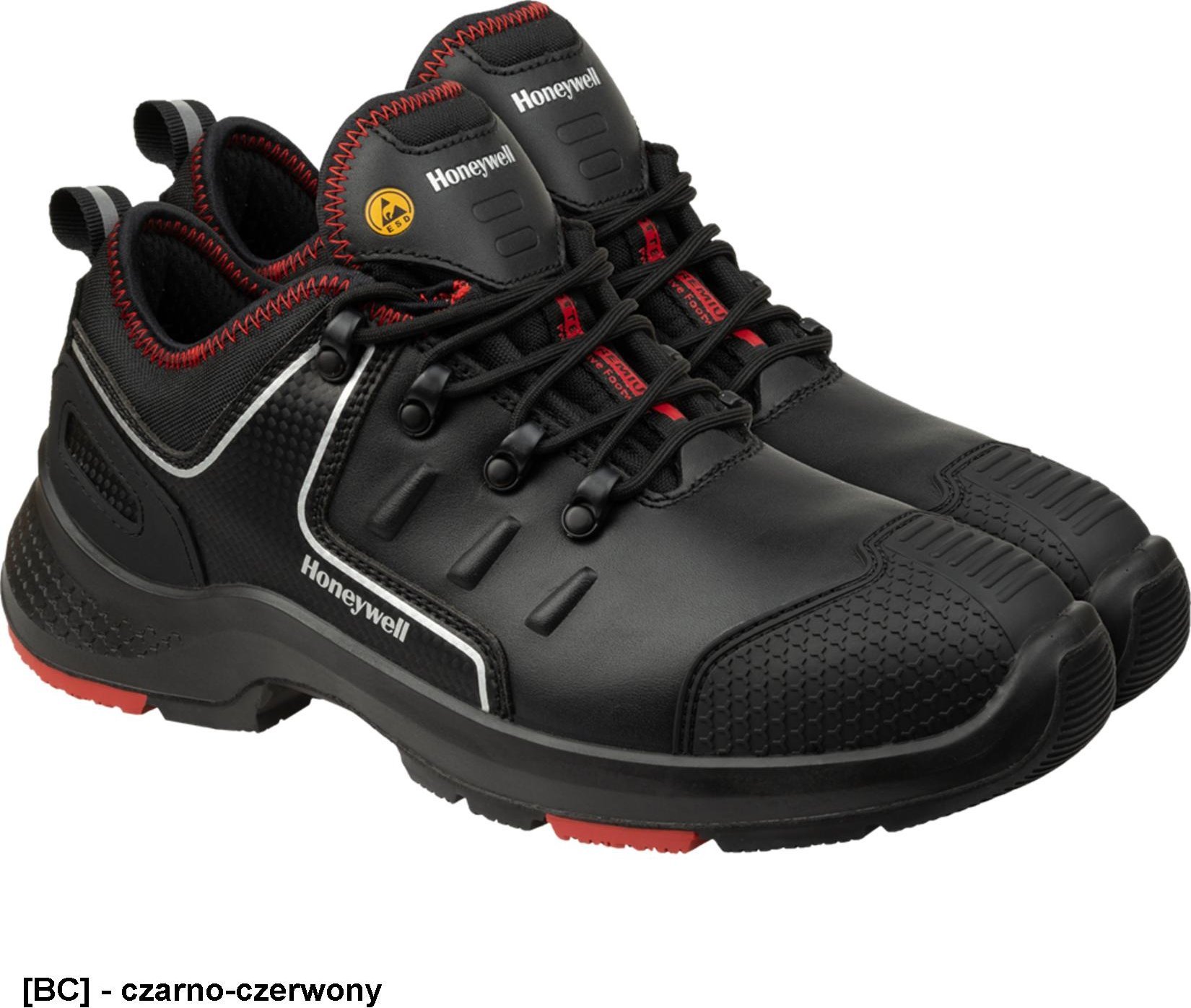 R.E.I.S. HW-OTTER-P S3 HRO WR CI SRC - skórzany półbut bezpieczny otter guard, podnosek, odporna na przebicie warstwa środkowa ze stali nierdzewnej 40