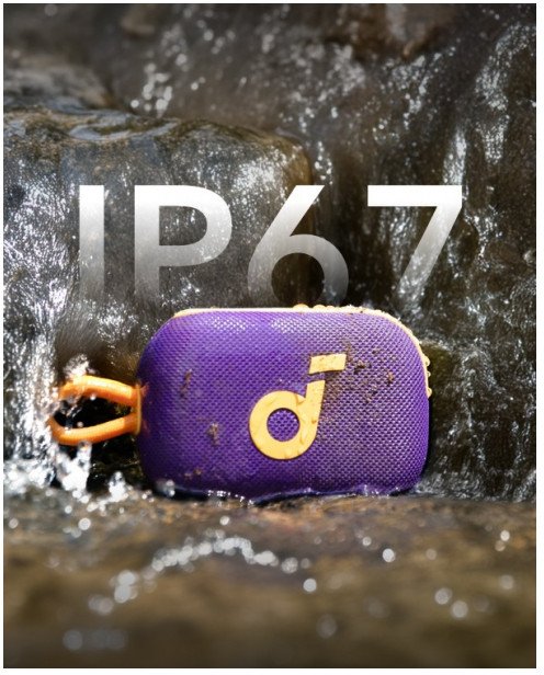 anker Głośnik Soundcore GO SELECT 4 Bluetooth fioletowy