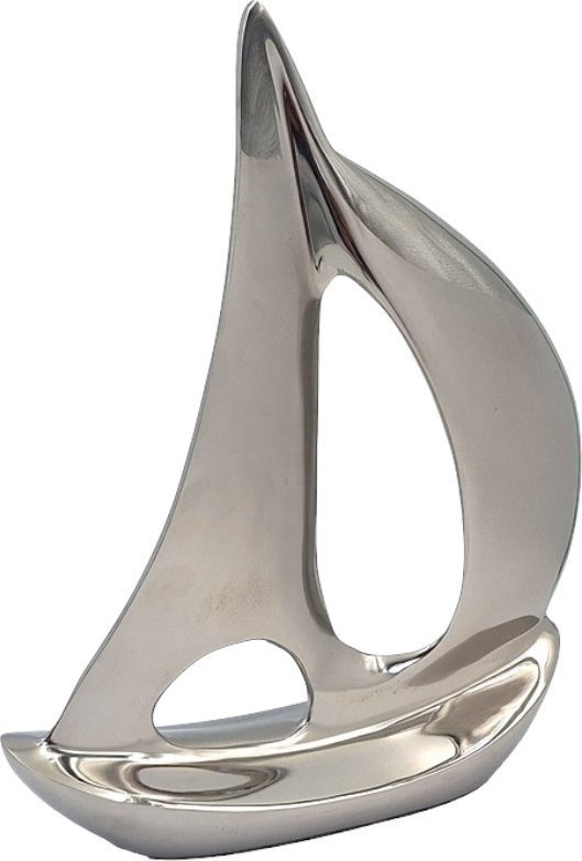 Giftdeco Duży model jachtu - metal - 36cm