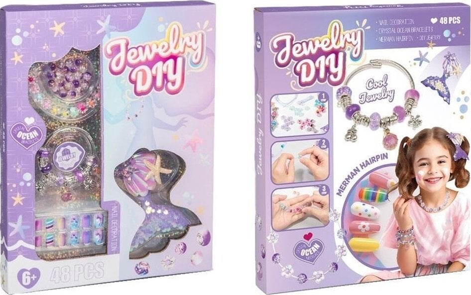 Zestaw do tworzenia bransoletek 48el