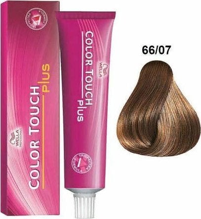 Wella Professionals Farba Color Touch Plus 66/07 Dark Blonde Natural Intense Chestnut 60 ml
