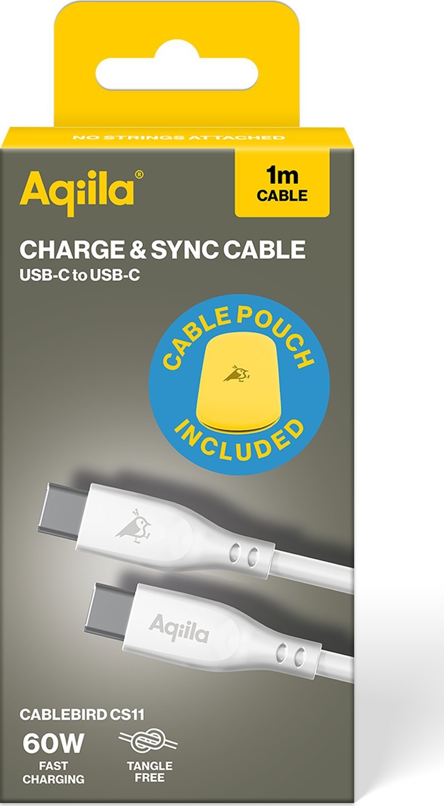 Kabel USB Eaton USB-C - USB-C 1 m Biały (AQCBPBIC1SI812)