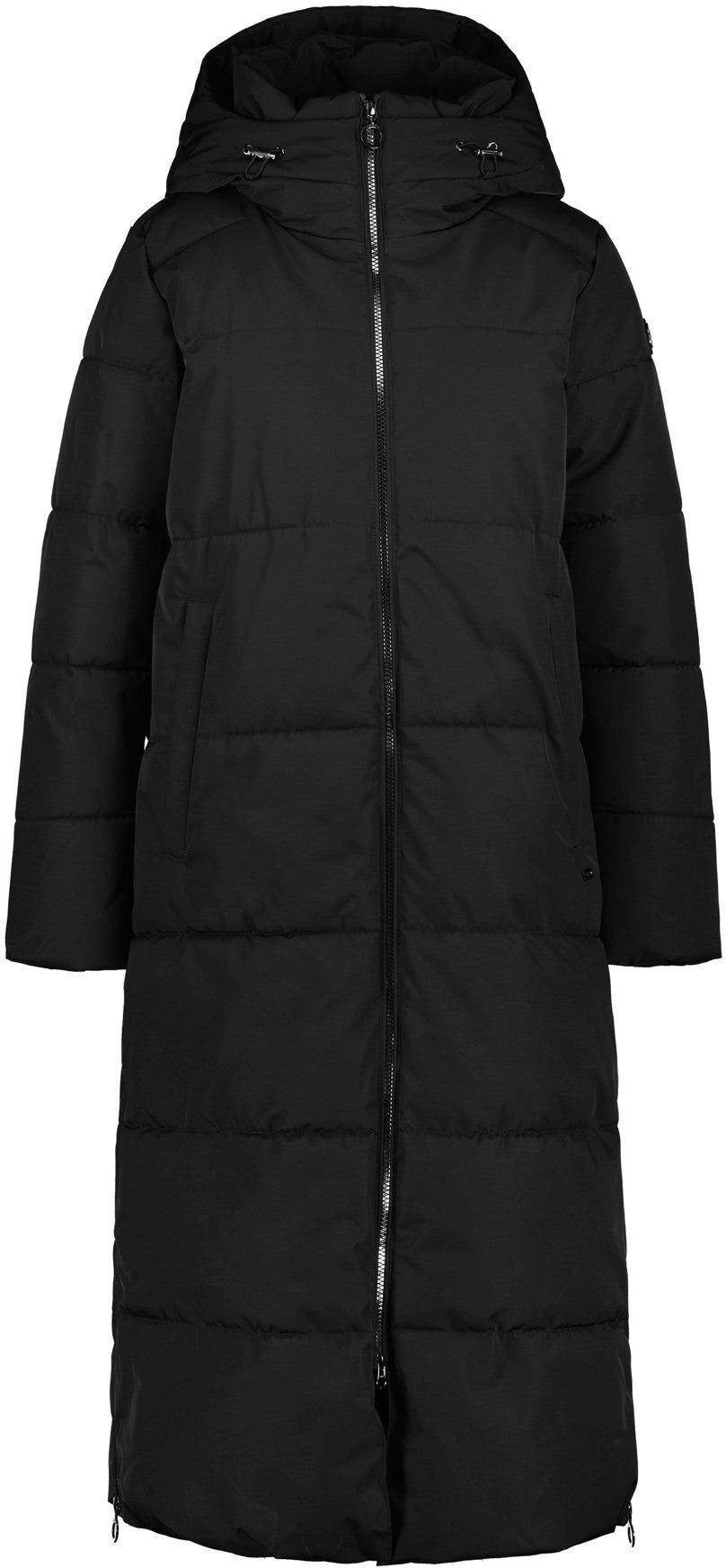 Luhta moteriškas žieminis paltas HEINIS, juodas