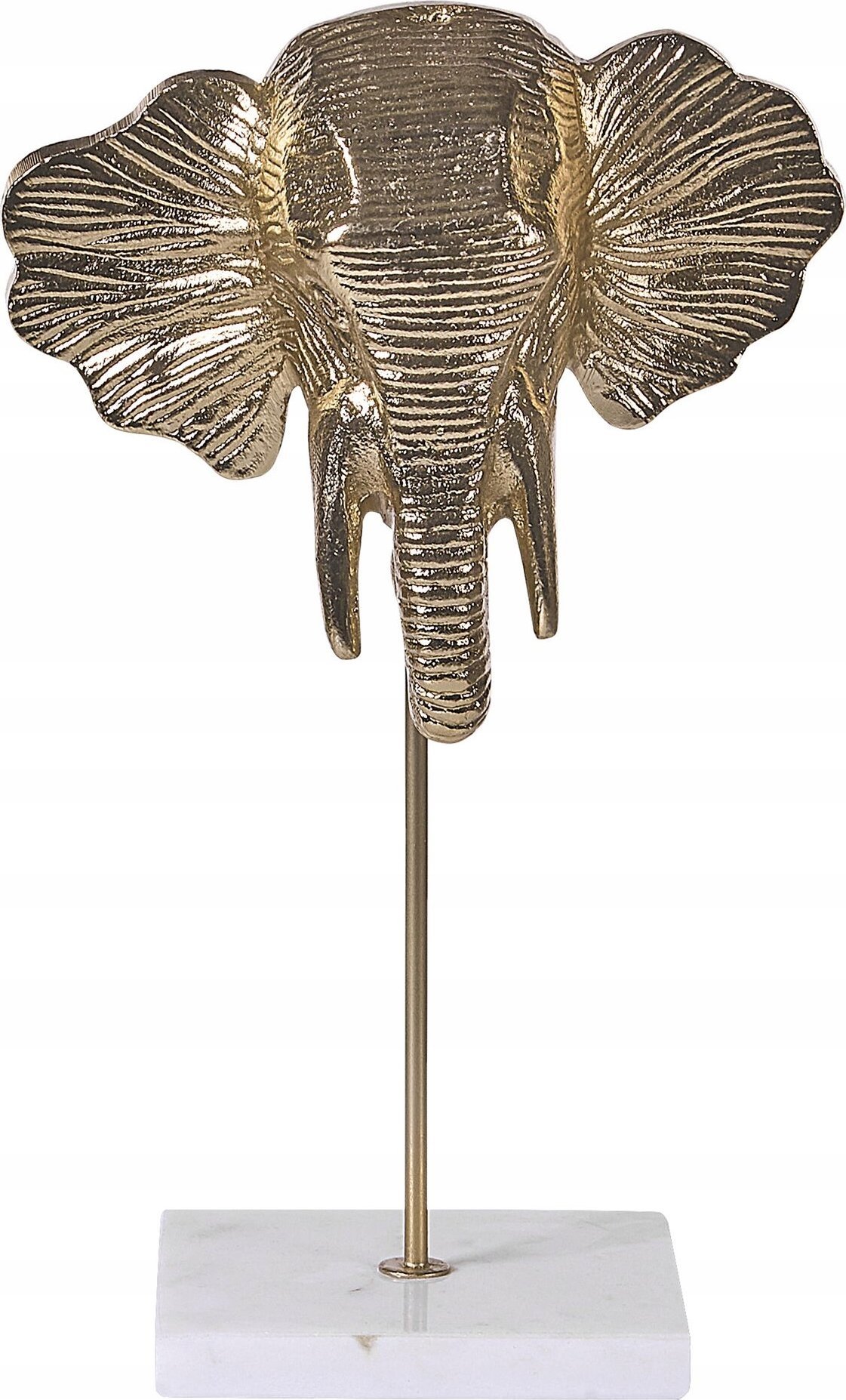 Beliani Figurka słoń złota KASO