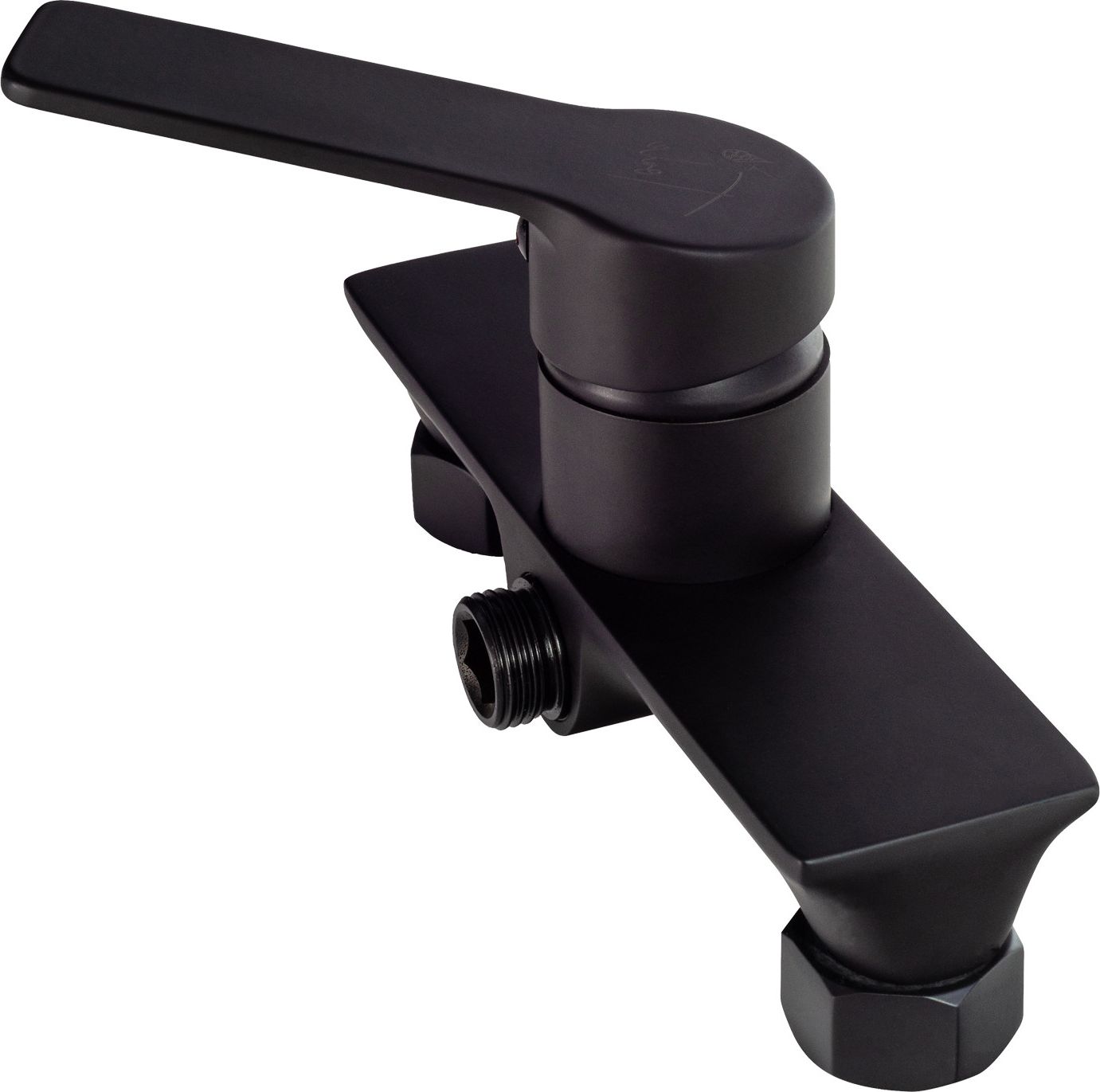 Bateria wannowa Toule ścienne czarny (kralaz_9_czarny_m02)