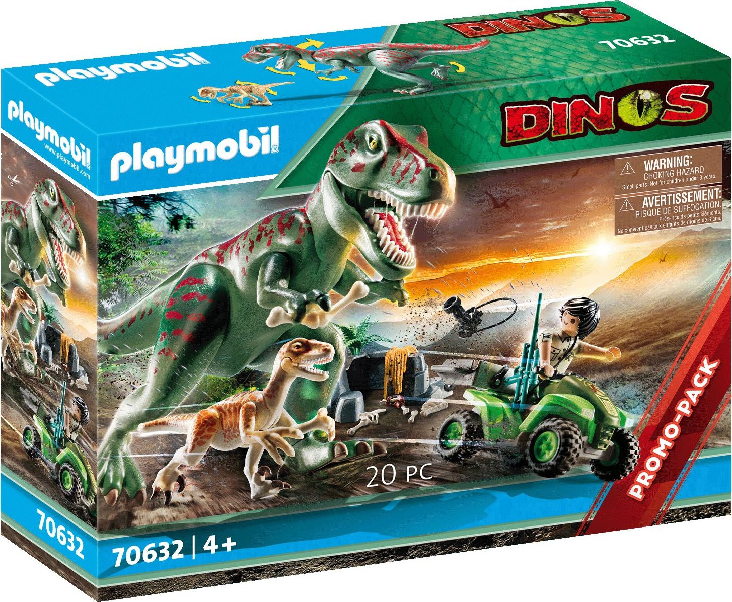 Playmobil Atak T-Rexa 70632